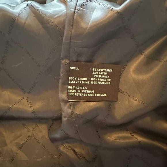 Michael Kors Single Breasted Trench Coat 44L - Picture 10 of 12